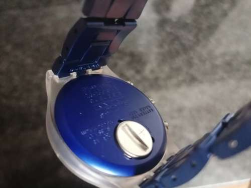 SWATCH IRONY DIAPHANE ALUMINIUM WATCH CHRONOGRAPH