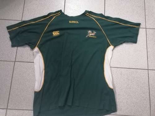 JOBLOT OF SPRINGBOK PLAYER ISSUE / SUPPORTERS JERSEY SHIRT AND ANORAK