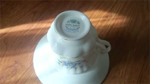 ROYAL ALBERT FLOWER OF THE MONTH JULY DUO