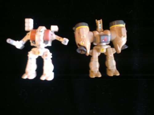 Robo Tech Mini Figures x2