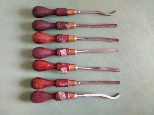 Marples Lot of 7 Carpenters Tools - Vintage set made of the finest steel.