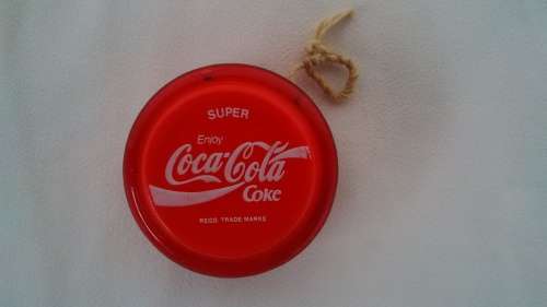 Coca-Cola Super Yo-Yo ,A Genuine Coke Collectable Vintage Yo-Yo In Good Condition With String