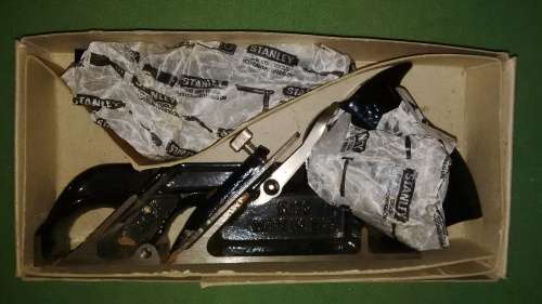 Vintage Stanley No.78 Rabbet Wood Working Plane With Fence And Depth Stop