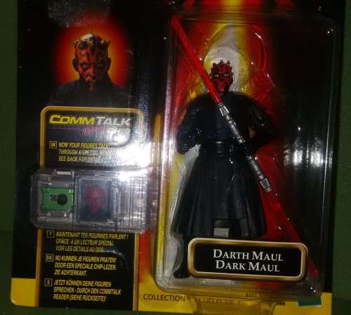Star Wars Darth Mall With Comm Talk Chip, Mint On Card, Hasbro, Lucasfilm LTD