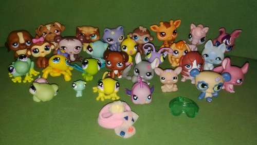 Rare LPS Lot Of 28 Littlest Pet Shop Toys In Mint Condition
