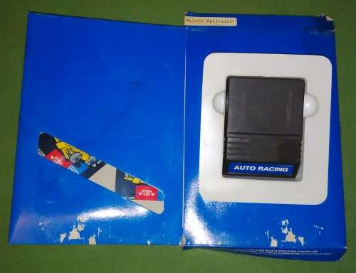 Intellivision Auto Racing, Vintage Cartridge Game