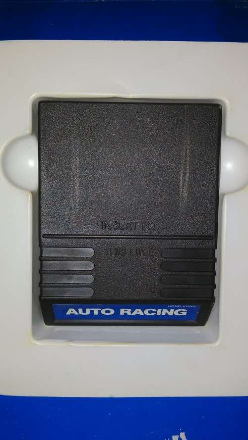 Intellivision Auto Racing, Vintage Cartridge Game