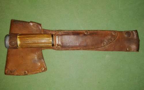 Antique Puma Scout Dagger/Knife Fixed Blade With Stag Handle Made In Germany, Solingen