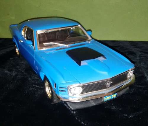 1970 Mustang Boss 429, Scale:1/18, No.73154 By Motormax, Die-Cast Model In Mint Condition