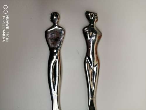 Carol Boyes Salad Set Stainless Steel