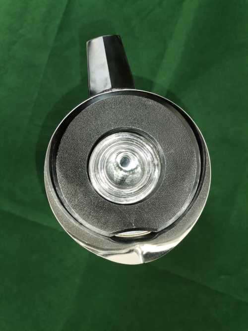 Vintage Corning Ware 9 Cup Percolater, White With The Classic Blue Corn Flower