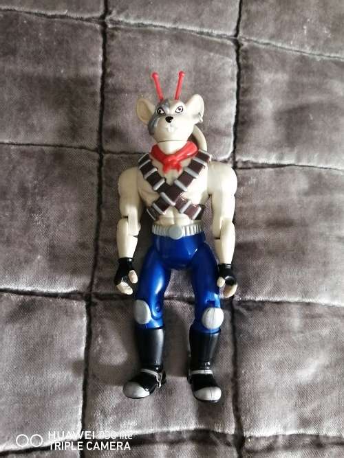 Original 1993 Biker Mice From Mars `Vinnie` Action Figure In Mint Condition B.T.F. Galoob