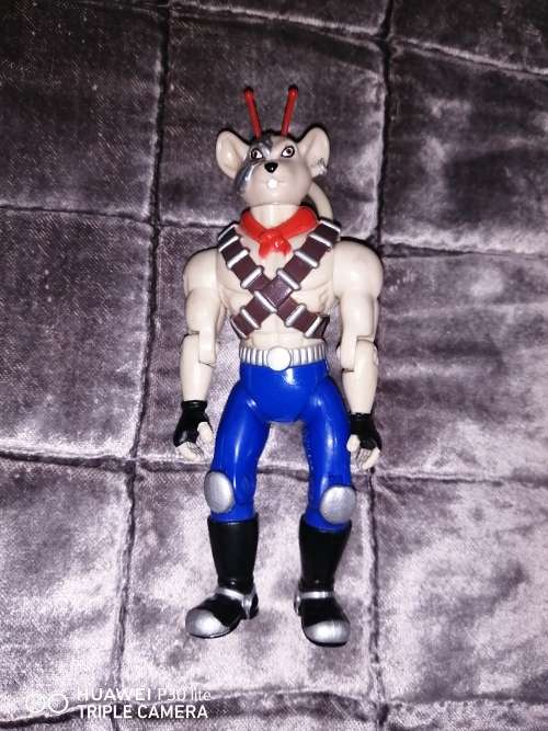 Original 1993 Biker Mice From Mars `Vinnie` Action Figure In Mint Condition B.T.F. Galoob