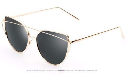 ALLOY Cat eye Women Retro mirror sunglasses SALE!