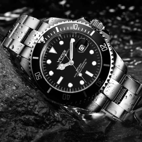 DELUX DIVER WATCH + full Vinoce Packaging + FREE SHIPPING