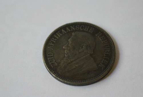2 1/2 shillings ZAR 1895  Coin + Free Shipping