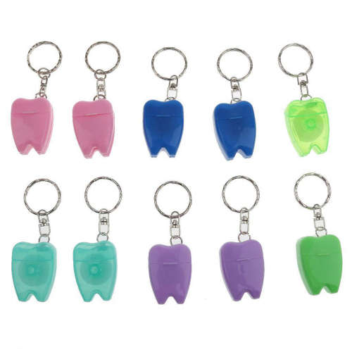 Toothyfloss Keychain Dental Floss