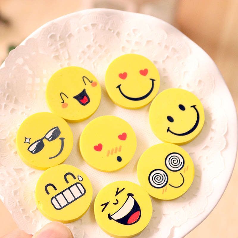 Emoji Eraser 4 Pieces for R1 AUCTION !!