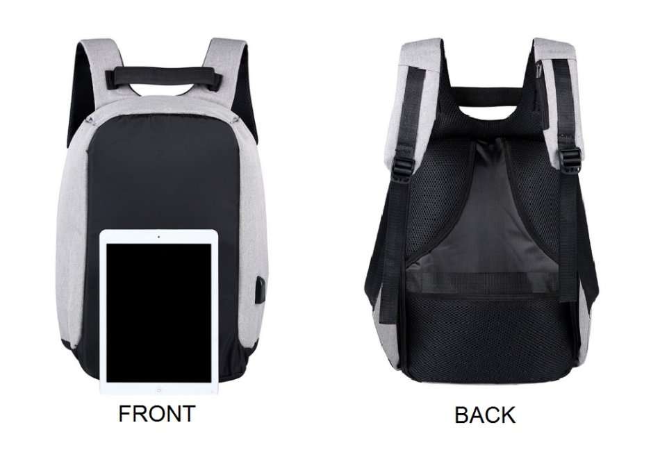 ALL IN ONE waterproof laptop / camera backpack with USB + GIFT