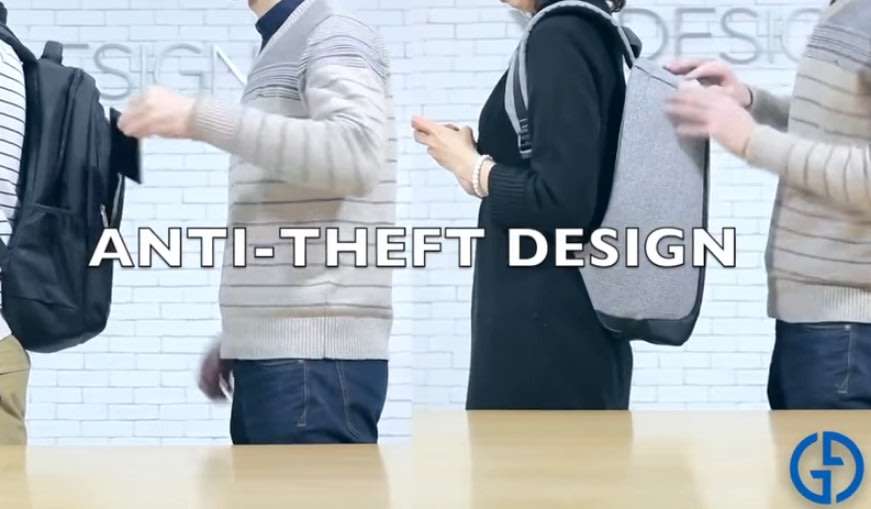 ALL IN ONE waterproof laptop / camera backpack with USB + GIFT