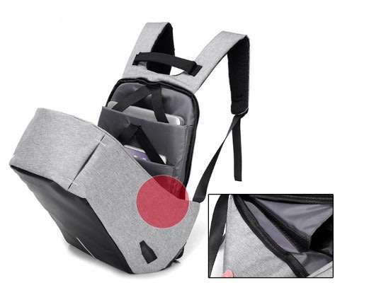 ALL IN ONE waterproof laptop / camera backpack with USB + GIFT