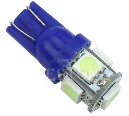 XENON DRL DAYTIME RUNNING LIGHTS T10 SUPER BRIGHT CRYSTAL BLUE