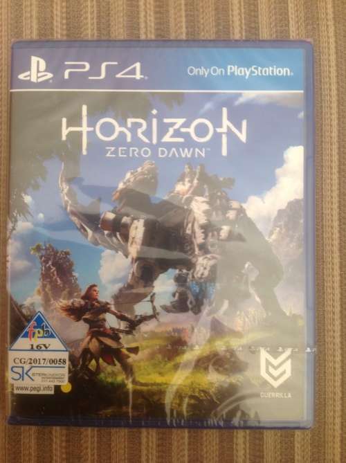 HORIZON ZERO DAWN GAME FOR PS4