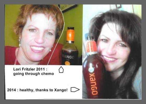 Cancer saved by Xango