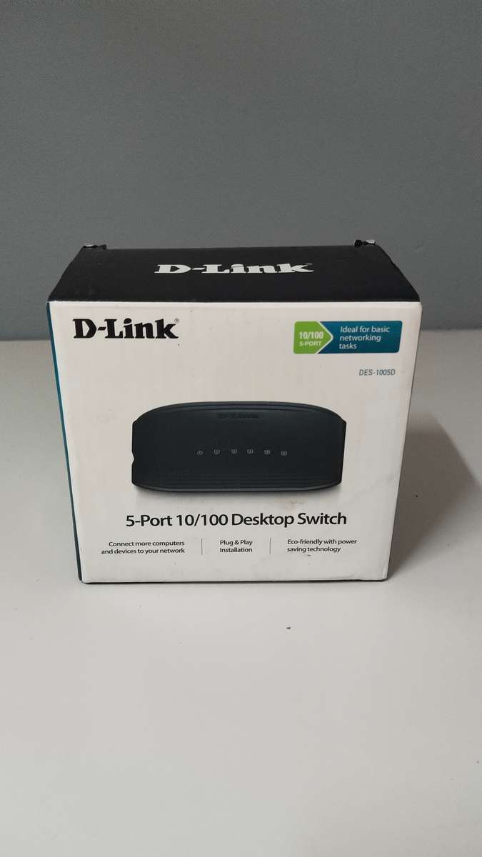 D-Link 5 port Desktop Switch