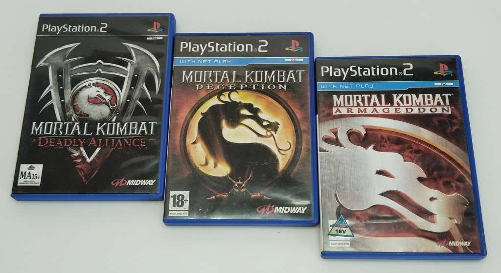 Mortal Kombat Bundle - CIB Excellent Condition - PS2