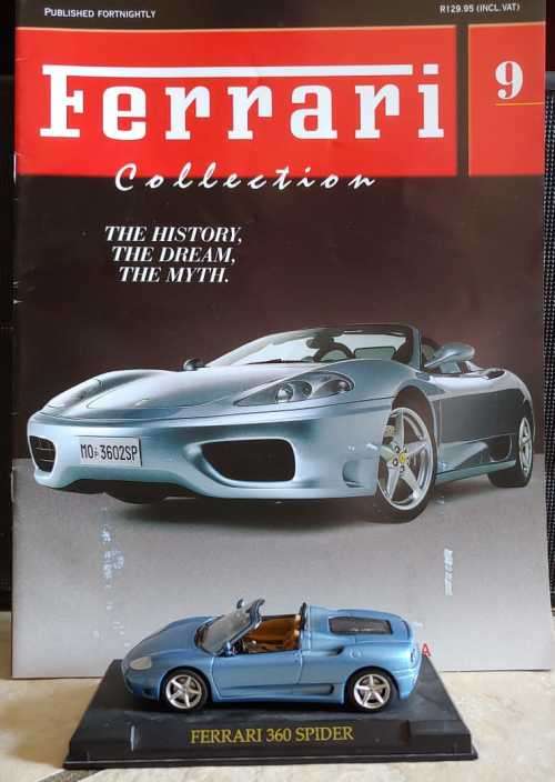 Farrari Collection Cars. Car number 9 in collection