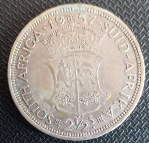 S A - 1957 - 2½ Shillings