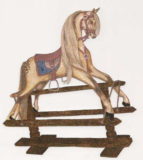 Rocking horse: 13cm R8.00