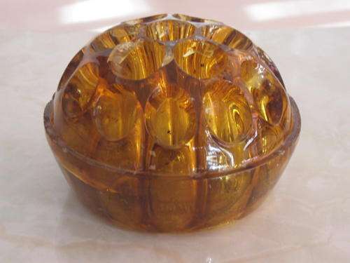 ANTIQUE FLOWER VASE FROG