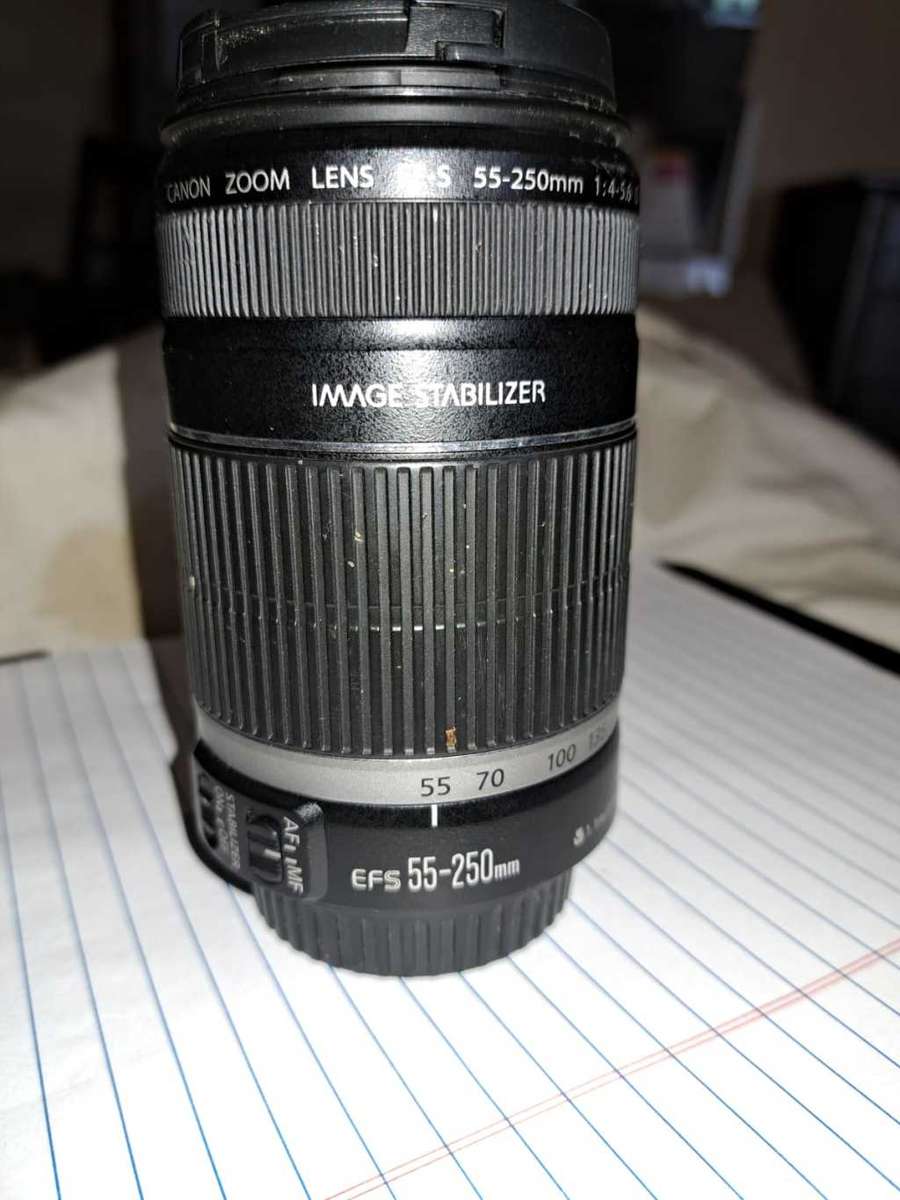 Canon 55-250mm IS lense