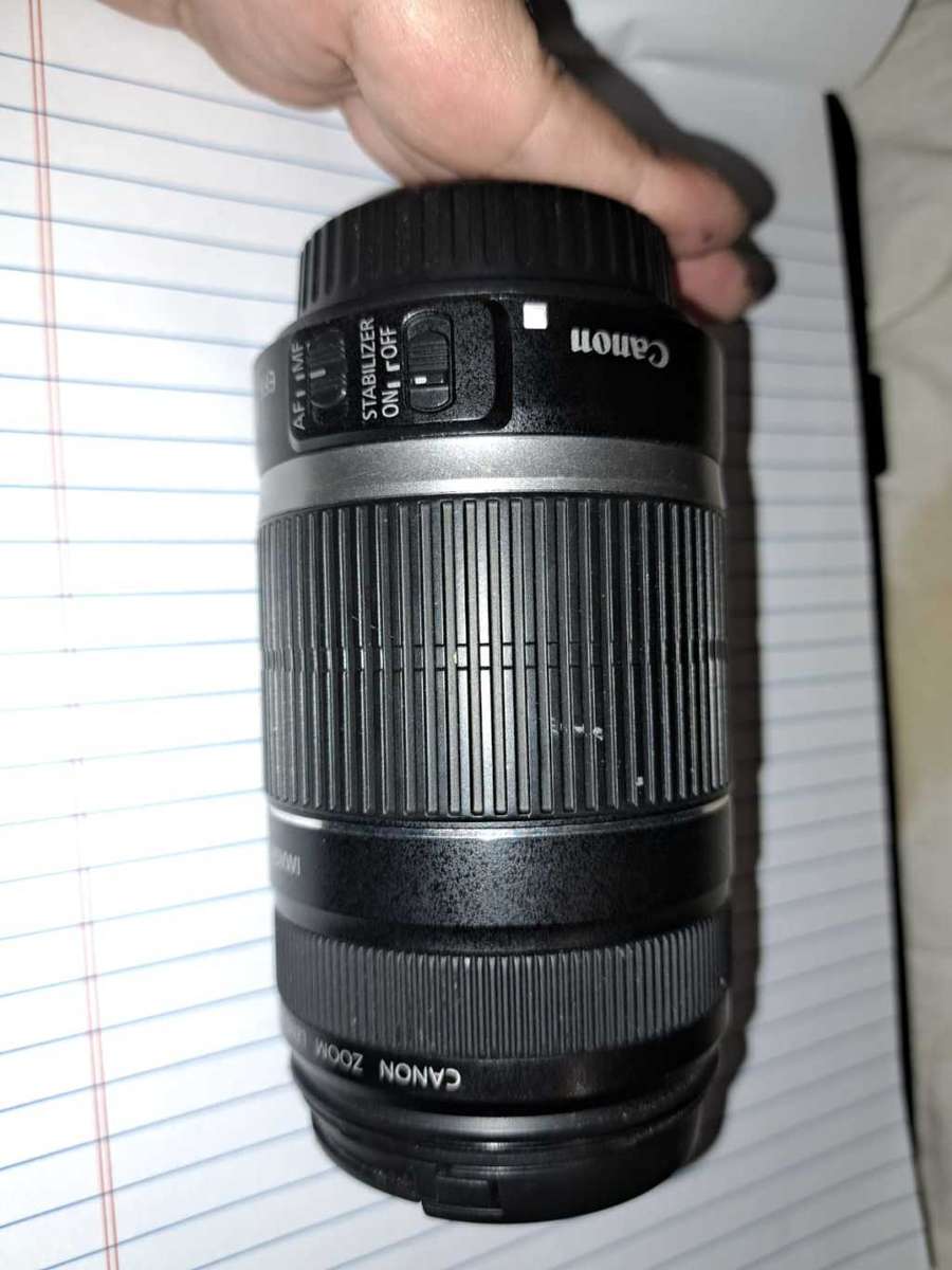 Canon 55-250mm IS lense