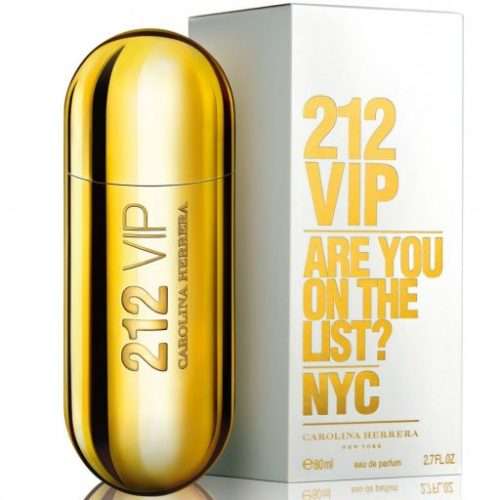 CAROLINA HERRERA -- 212 VIP GOLD EDP 80ML FOR HER