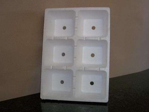 5 Pack - 6 Cell Polystyrene Seed Trays - Massive Range - SFAGR
