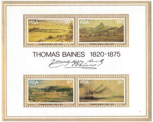 RSA, 1975, Thomas Baines, M/S, UMM