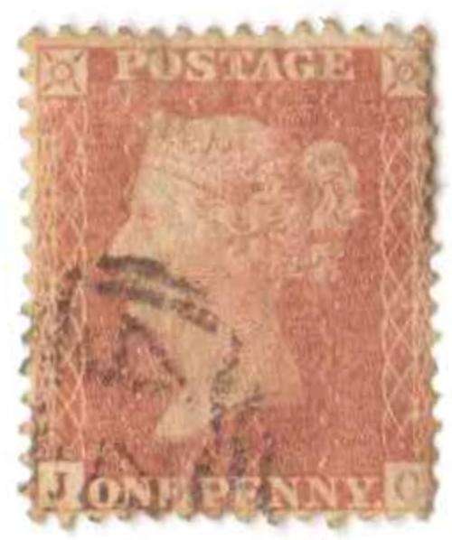 Britain, Queen Victoria, One Penny, H, FU  (CV R450 approx.)   Special Auction