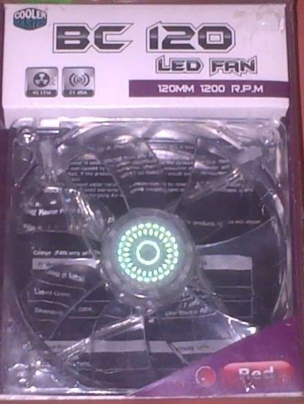 Cooler Master 120mm Red LED Fan