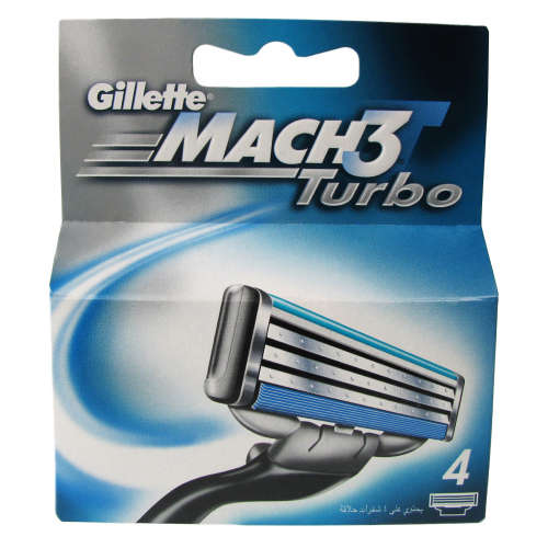 Gillette Mach 3 Blades (Pack of 4)