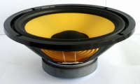 10 inch 250 watt HiFi Yellow Kevlar speaker