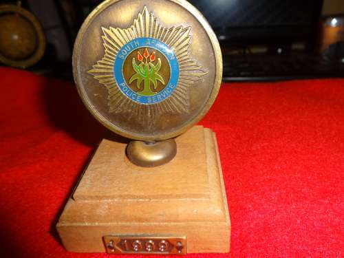 SOUTH AFRICAN POLICE MUSKETRY TROPHY 1999