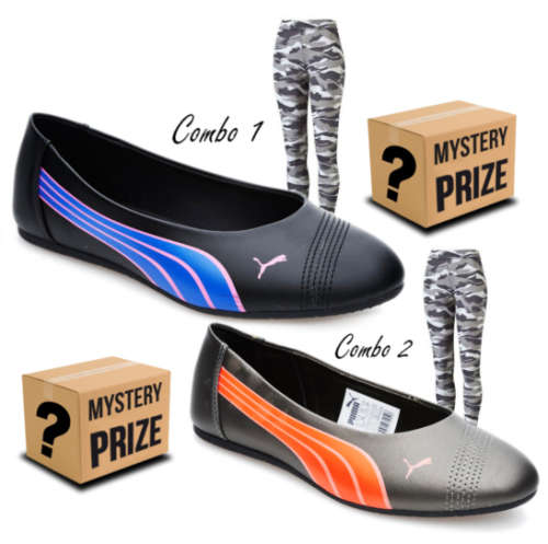 Buy & Win a Mystery Prize | Ladies Puma Pumps & Puma Leggings Combo (LPM92)