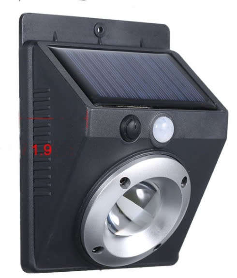 COB Solar Powered Wall Mounted Motion Sensor LED Lamp