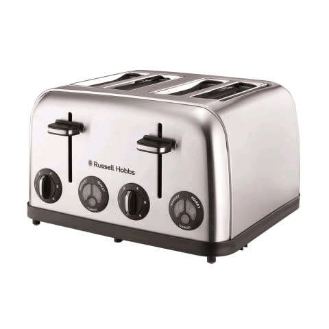 Russell Hobbs 4 Slice Stainless Steel Toaster