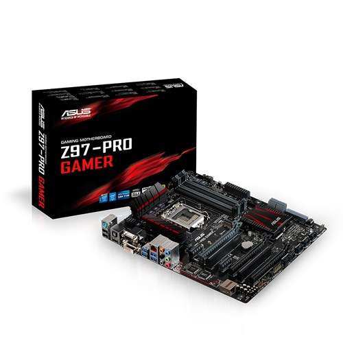 ASUS Z97-PRO GAMER LGA 1150 Intel Z97 HDMI SATA 6Gb/s USB 3.0 ATX Intel Motherboard