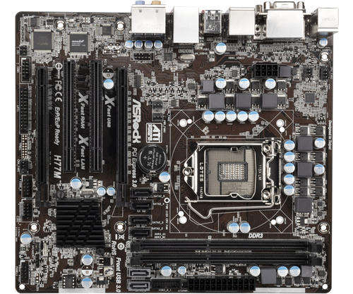 ASROCK H77M USB 3.0 MATX Motherboard + Intel Core i7-3770 Quad-Core 3.4GHz (3.9GHz Turbo) CPU
