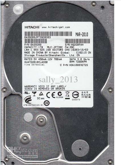 HGST Ultrastar A7K2000 HUA722010CLA330  1TB 7200 RPM 32MB Cache SATA 3.0Gb/s 3.5" HDD